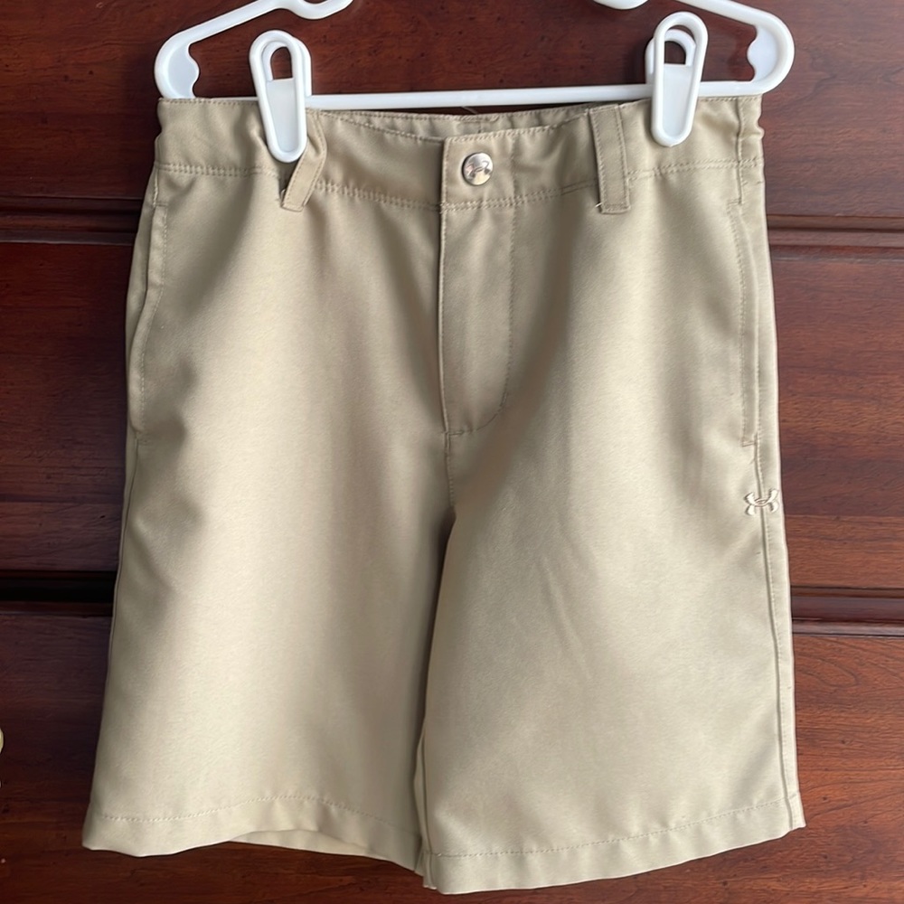Under Armour golf shorts, Two pair, boys size 6